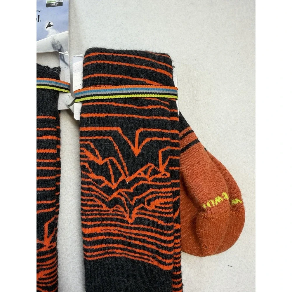 Smartwool 3 Pairs Snowboard Iguchi Pattern Over The Calf Socks Size Medium NEW